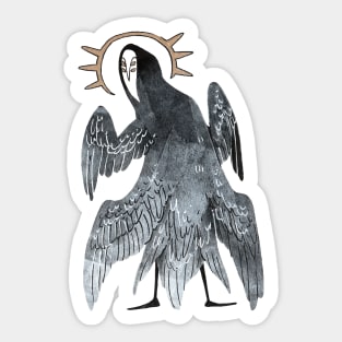 Angelic Mothman Sticker